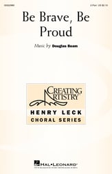 Be Brave, Be Proud Two-Part choral sheet music cover